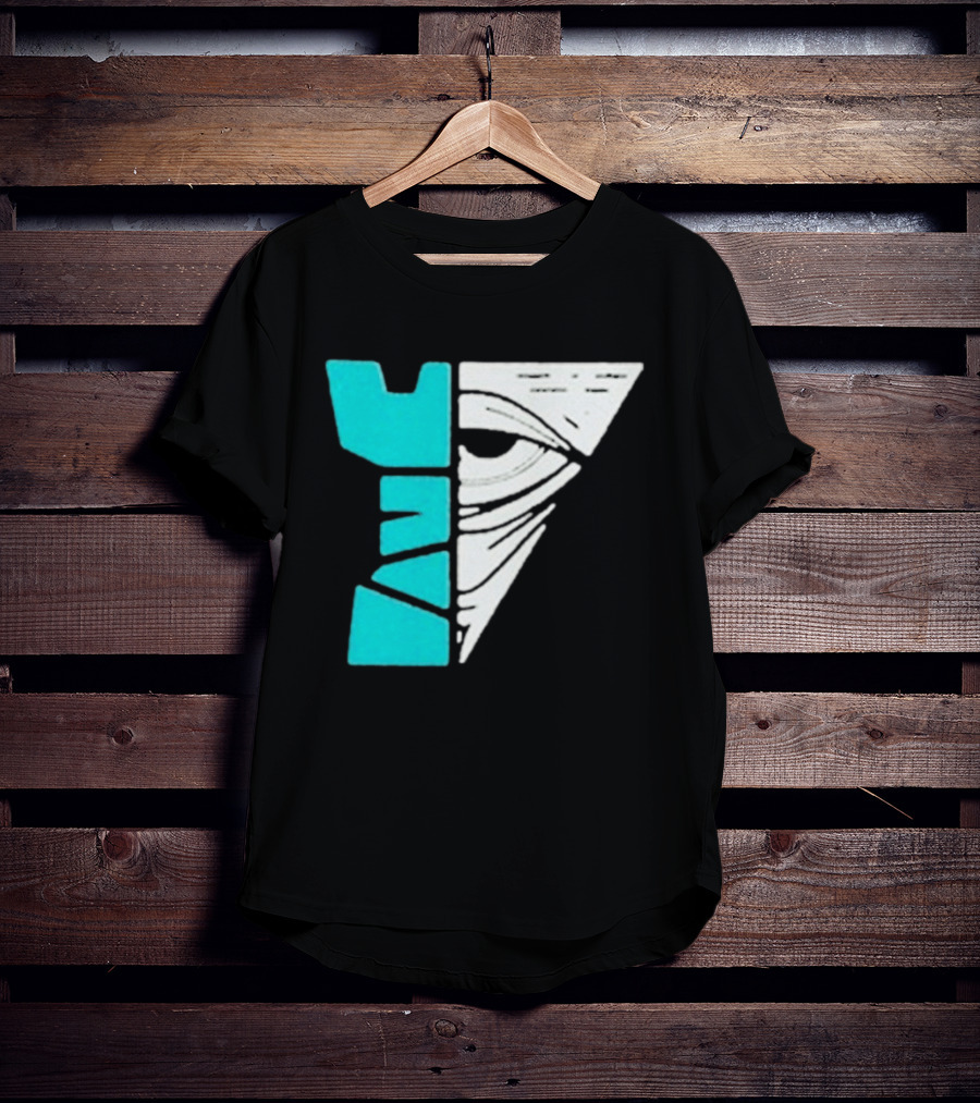 Kastle Group Whitephos X Kastle Face Off Bold Geometric Abstract T-Shirt