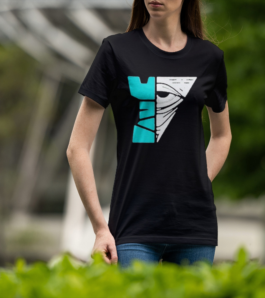 Kastle Group Whitephos X Kastle Face Off Bold Geometric Abstract T-Shirt