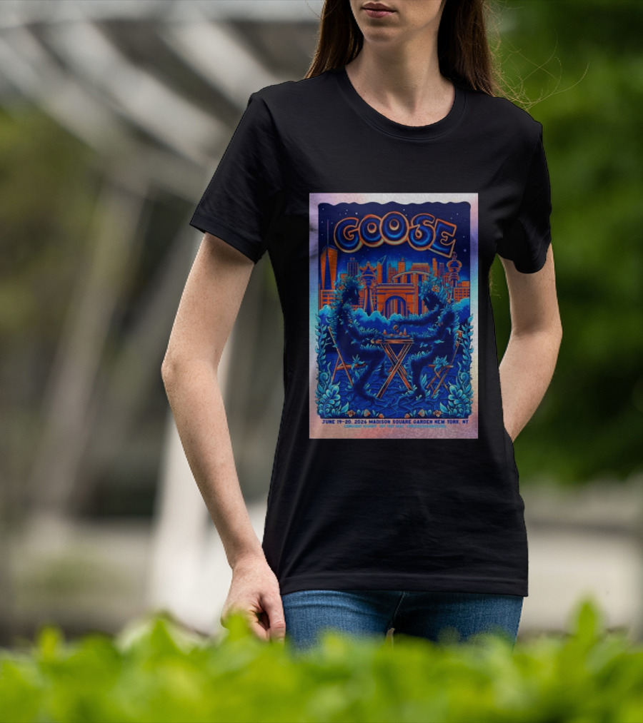 Goose Madison Square Garden New York June 19 20 2026 T-Shirt