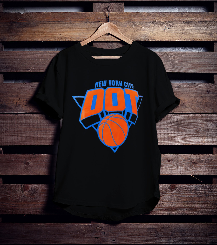 New York City DOT Knicks Basketball T-Shirt