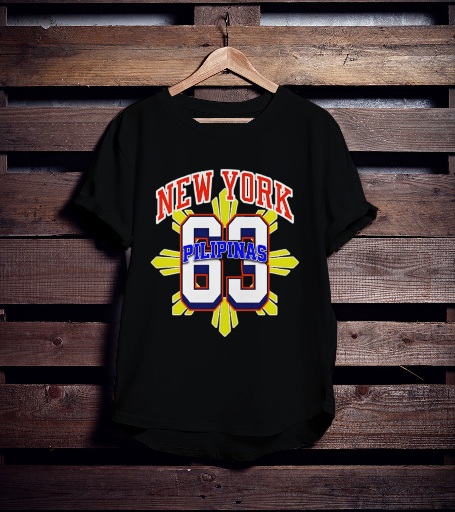 New York Pilipinas 63 Sunburst NBA Basketball 2026 T-Shirt
