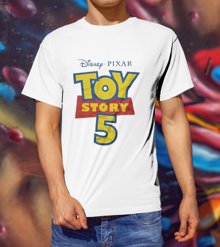 Disney Pixar Toy Story 5 Animated Adventure Movie T-Shirt