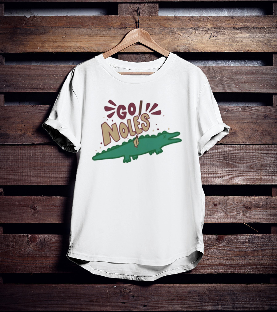 Go Noles Florida State Seminoles Spear Through Gator Rivalry T-Shirt