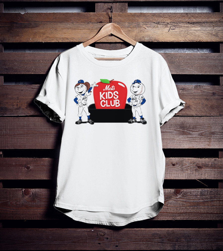 Mr And Mrs Met Kids Club New York Mets T-Shirt