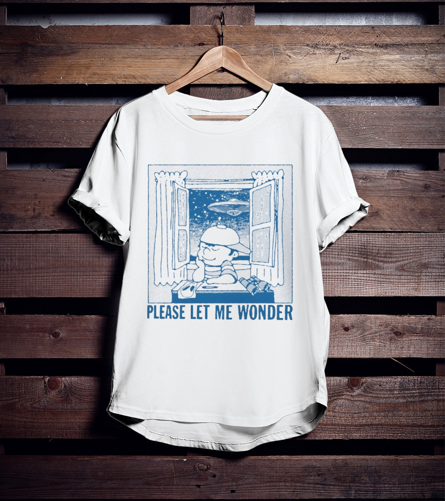 EarthBound Mother 2 Ness Please Let Me Wonder UFO Window Scene T-Shirt