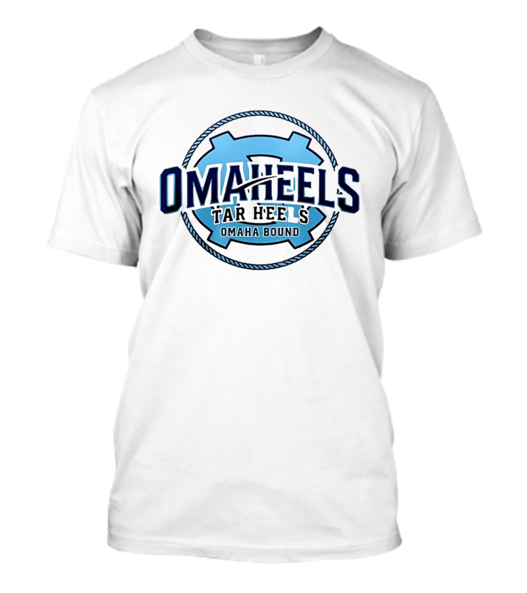 North Carolina Tar Heels OMAHEELS Omaha Bound 2026 T-Shirt
