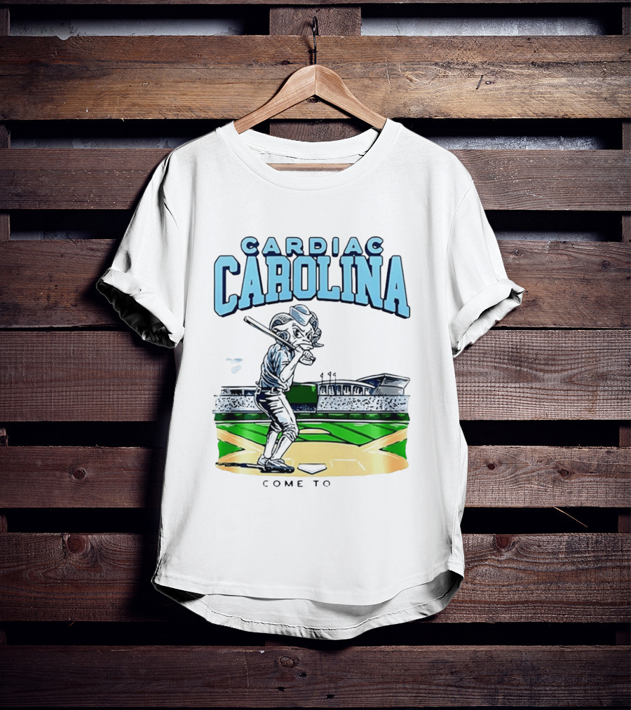 Cardiac Carolina Come To Omaha North Carolina Tar Heels X Cardiac Carolina Welcome To Omaha 2026 T-Shirt