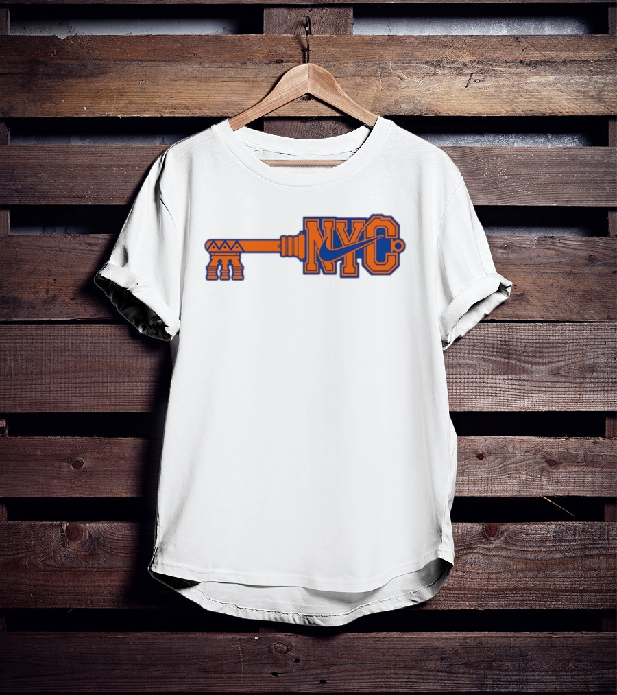 NYC Key New York Knicks Basketball Nike T-Shirt