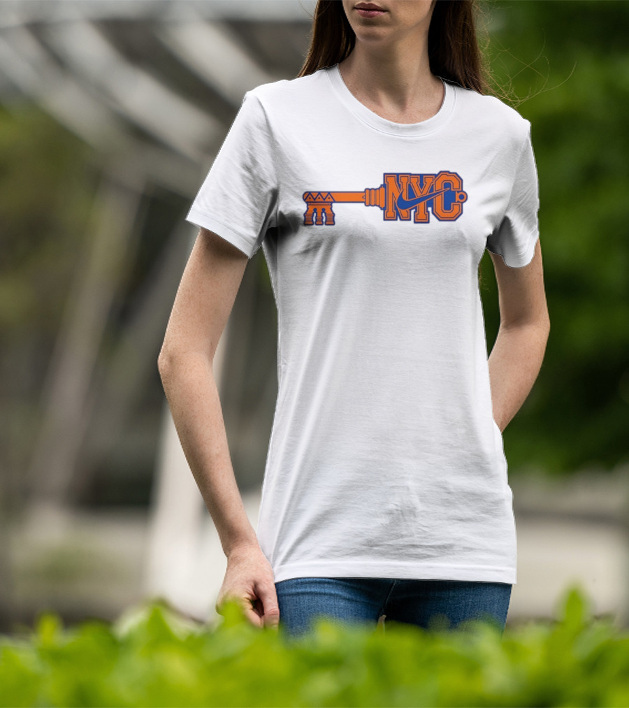 NYC Key New York Knicks Basketball Nike T-Shirt