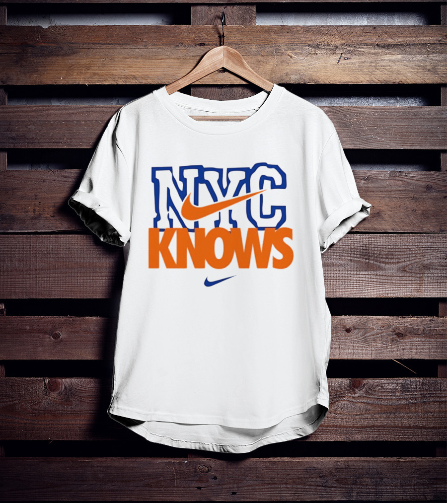 NYC Knows New York Knicks Nike T-Shirt