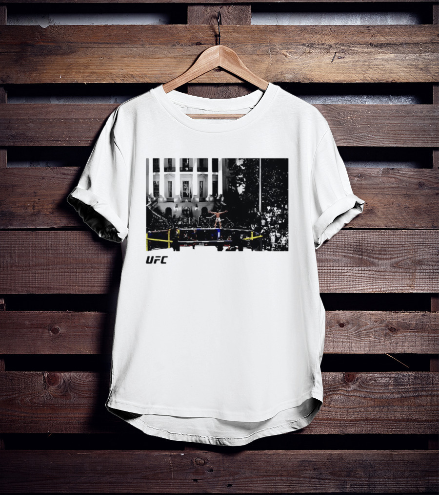 UFC Diego Lopes Freedom 250 Victory Iconic Octagon Celebration T-Shirt