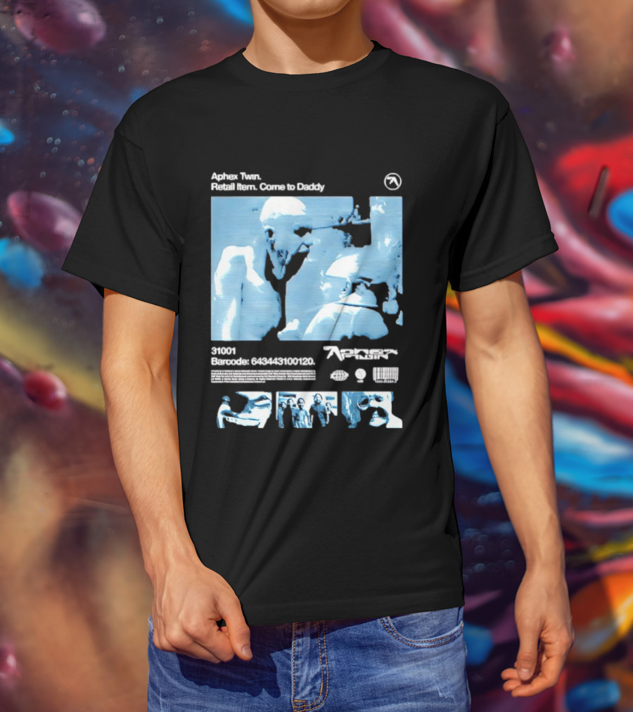 Aphex Twin Richard D James Come To Daddy 31001 Barcode 636461308120 T-Shirt