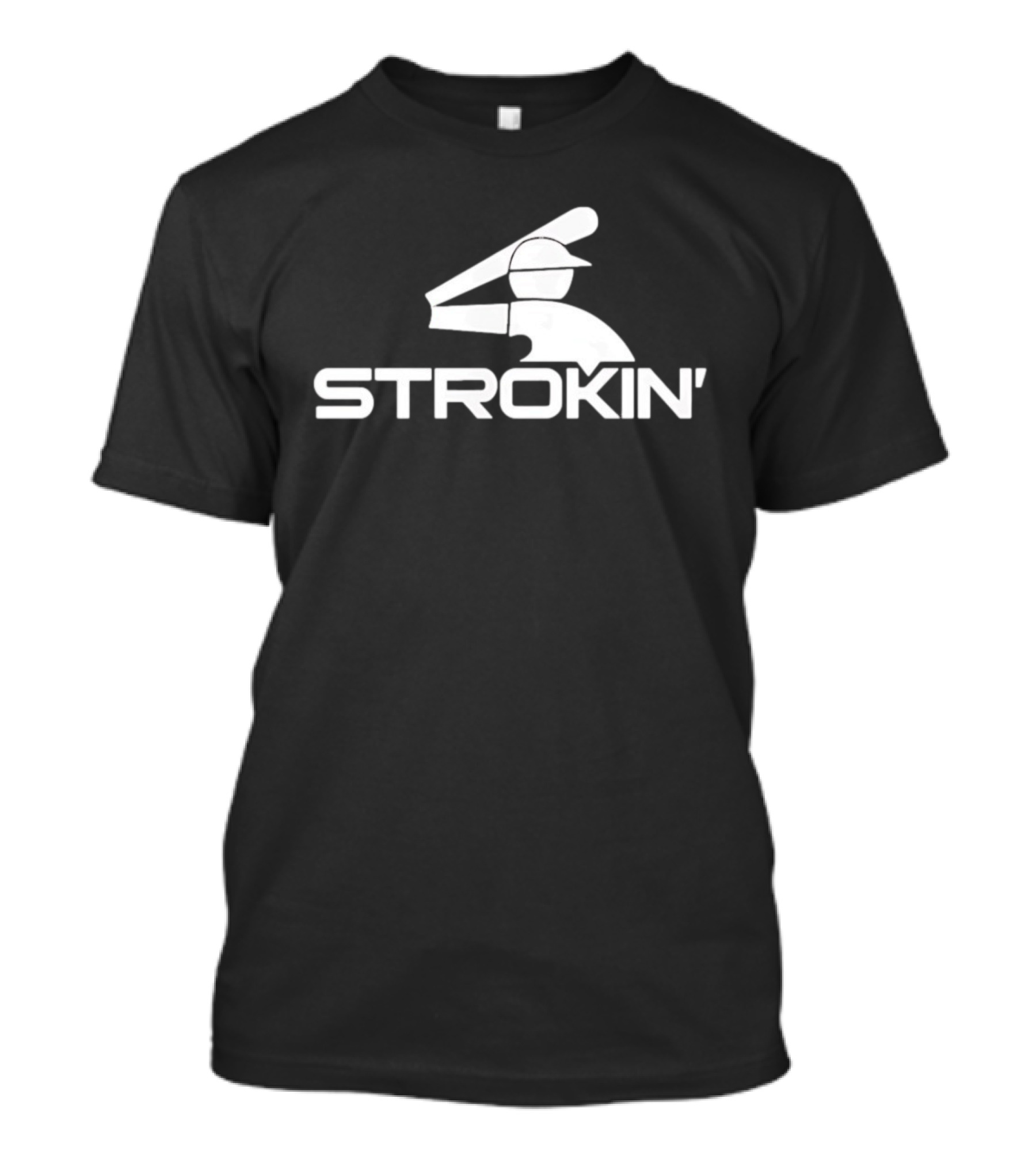 Baseball Strokin' Batting Iconic Sports T-Shirt