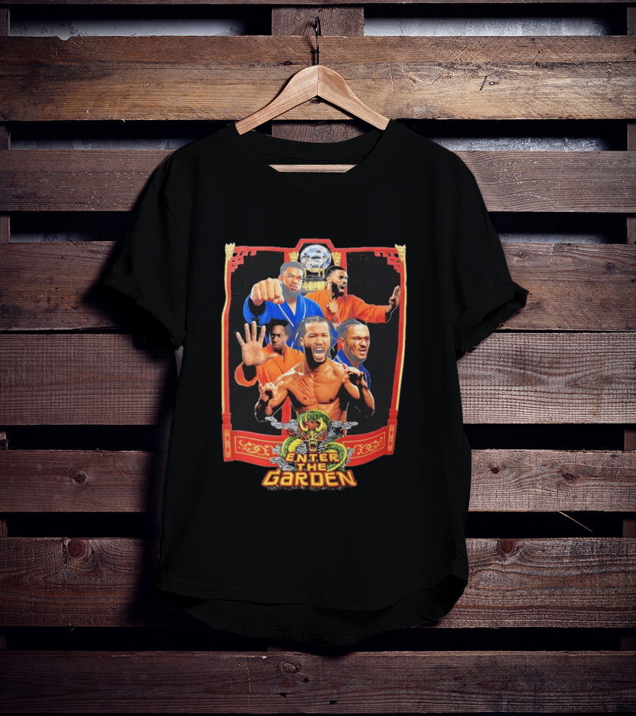 Jalen Brunson Karl Anthony Towns Mikal Bridges Josh Hart Enter The Garden Knicks Basketball T-Shirt
