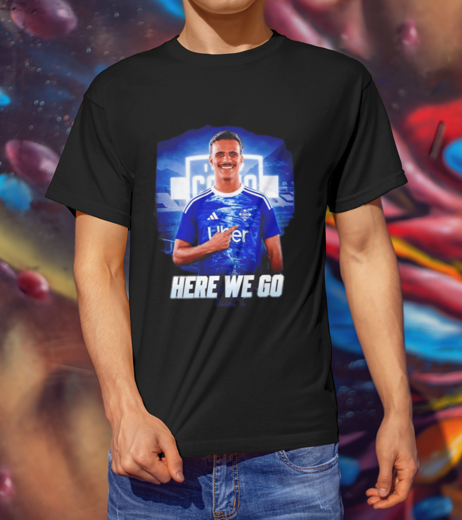 Here We Go Kaiki Bruno Uber Como Soccer T-Shirt