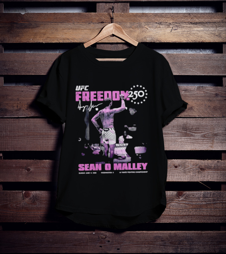 UFC Freedom 250 Sean O'Malley Signature Salute T-Shirt