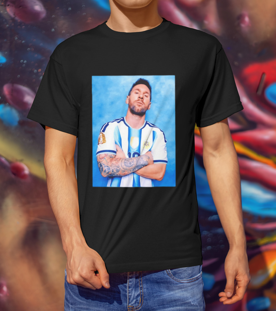 Lionel Messi Argentina National Football Team T-Shirt