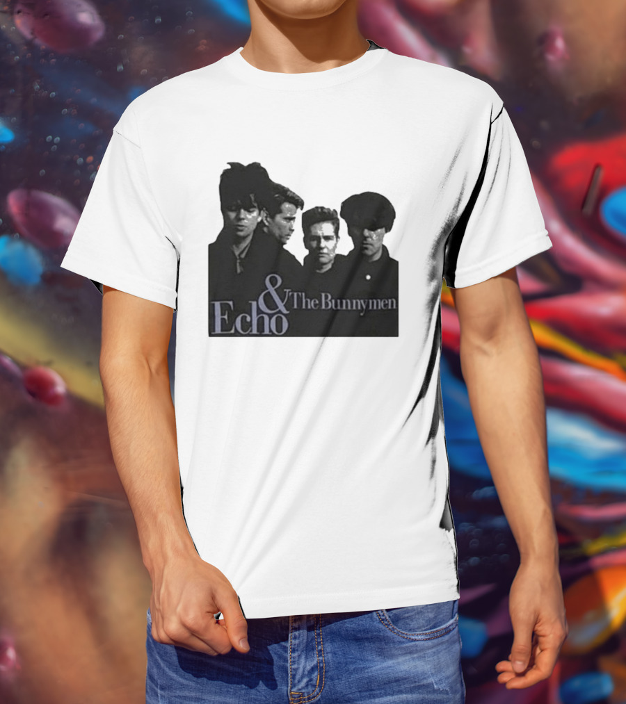 Echo And The Bunnymen Band Music Iconic Group T-Shirt