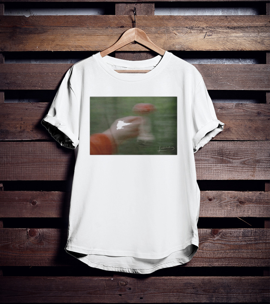 Fieldstudy Fly Agaric Blurred Forest Hand Motion Shot T-Shirt