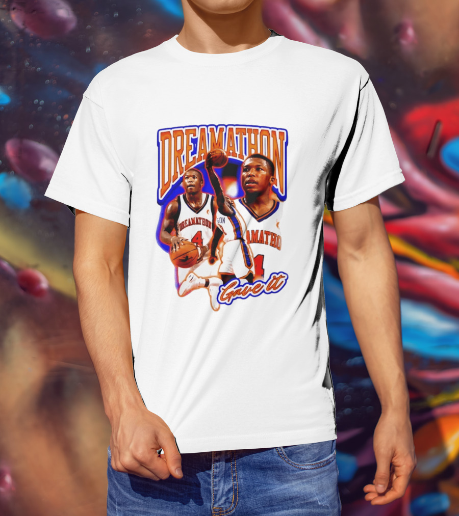Dreamathon Nate Robinson New York Knicks Gave It T-Shirt