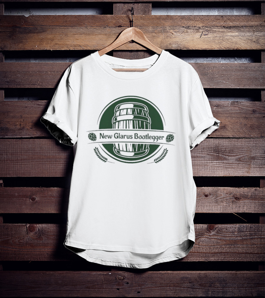 New Glarus Bootlegger Barrel T-Shirt