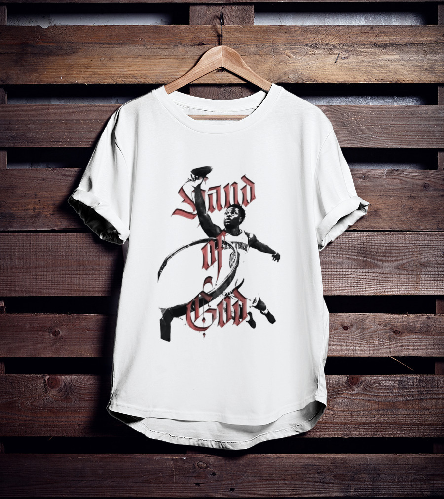 Hand Of God OG Anunoby New York Knicks Basketball NBA T-Shirt