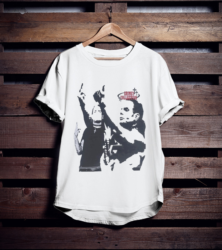 Grimey Collective Jeff Hardy Matt Hardy WWE Wrestling T-Shirt