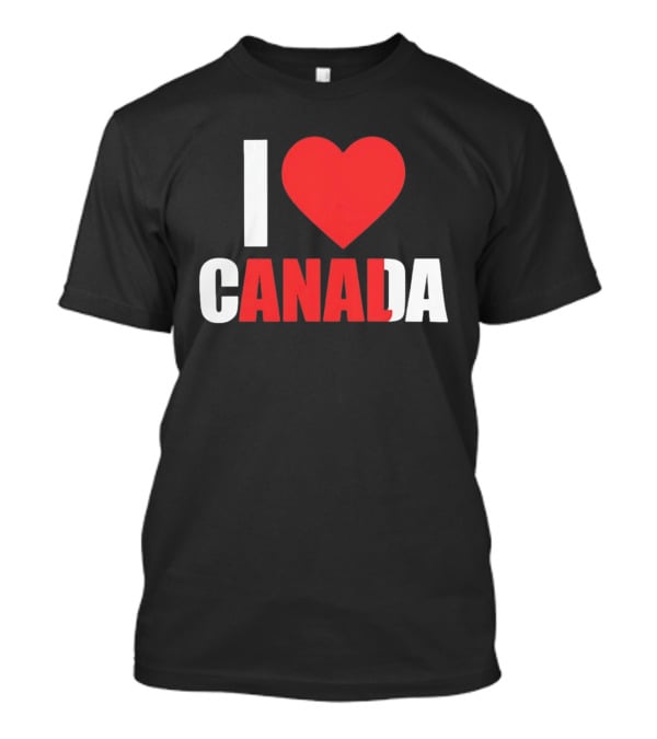 I Love Canada Heart Symbol CANADA T-Shirt