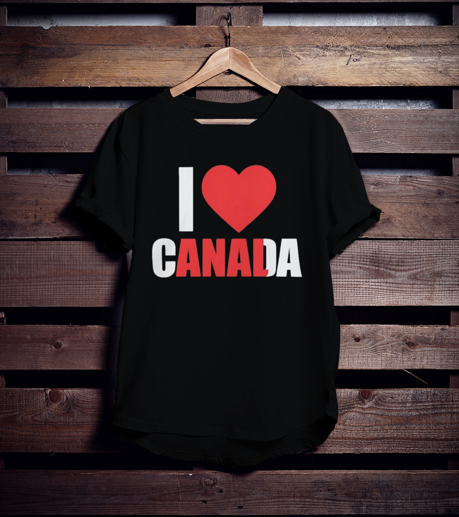 I Love Canada Heart Symbol CANADA T-Shirt