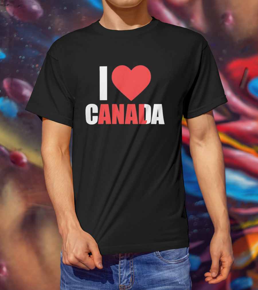 I Love Canada Heart Symbol CANADA T-Shirt