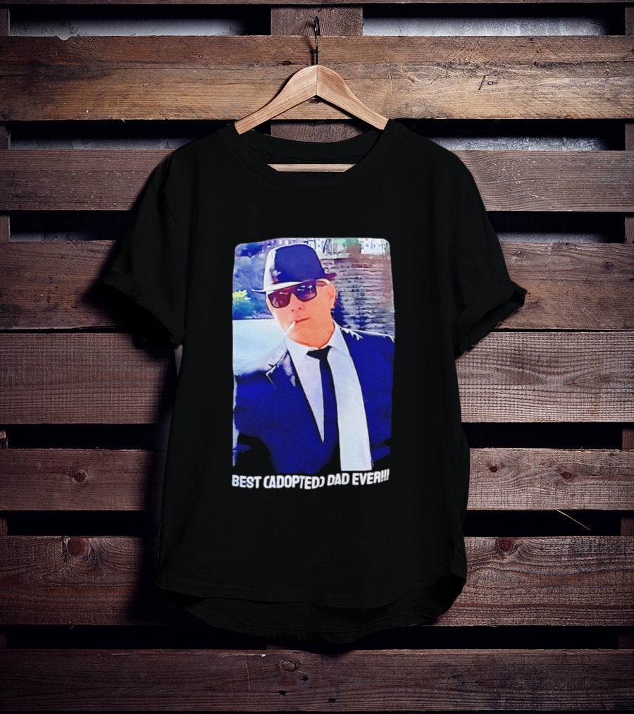 Blues Brothers Best Cadopted Dad Ever T-Shirt