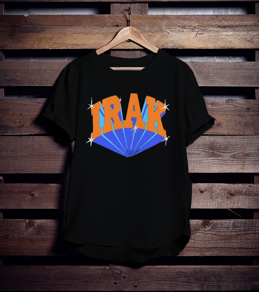 IRAK New York Knicks Basketball Team Collaboration T-Shirt