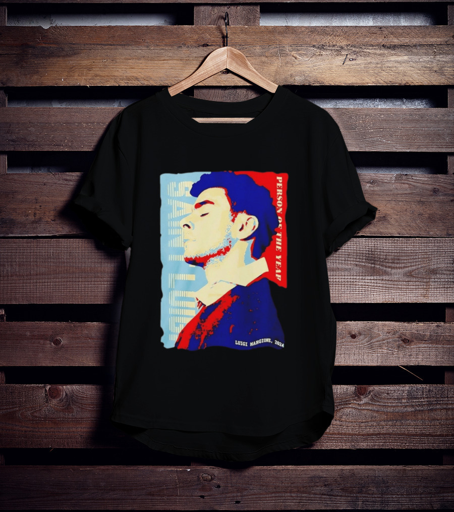Saint Luigi Mangione 2024 Person Of The Year T-Shirt