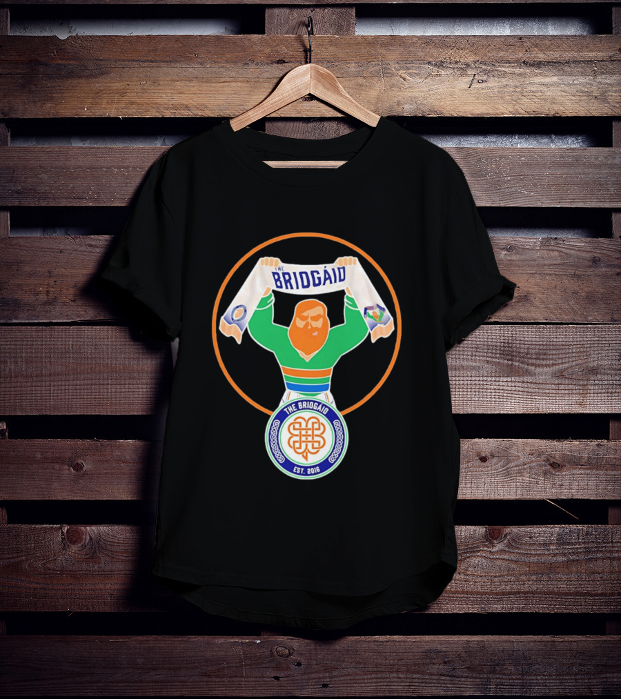 The Briogaid Guy Est 2016 Celtic FC Supporters Club Scarf T-Shirt