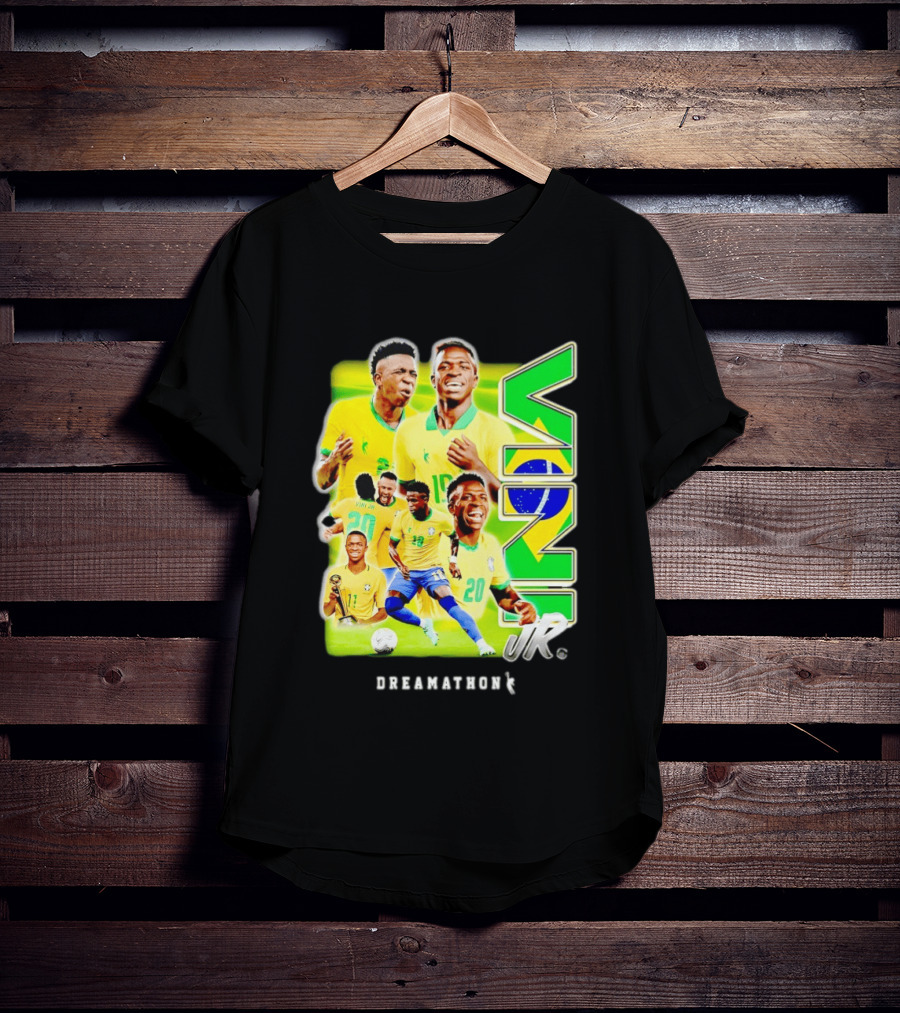 Vini Jr Brazil Dreamathon Soccer Moments T-Shirt