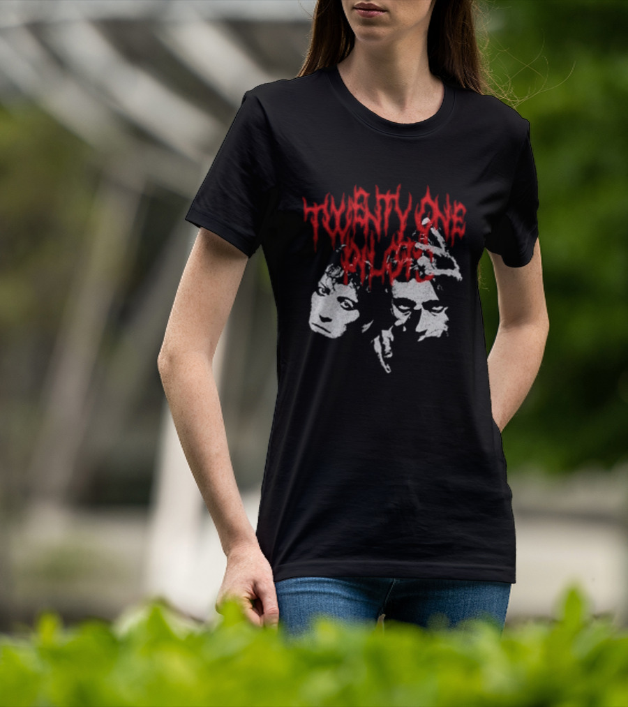 Rawfear Moves Me Twenty One Pilots Distorted Faces T-Shirt
