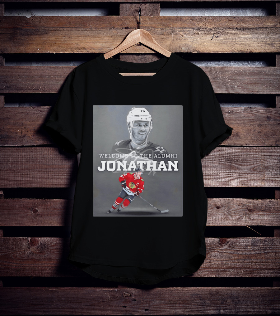 Welcome To The Alumni Jonathan Toews Chicago Hockey Legend T-Shirt