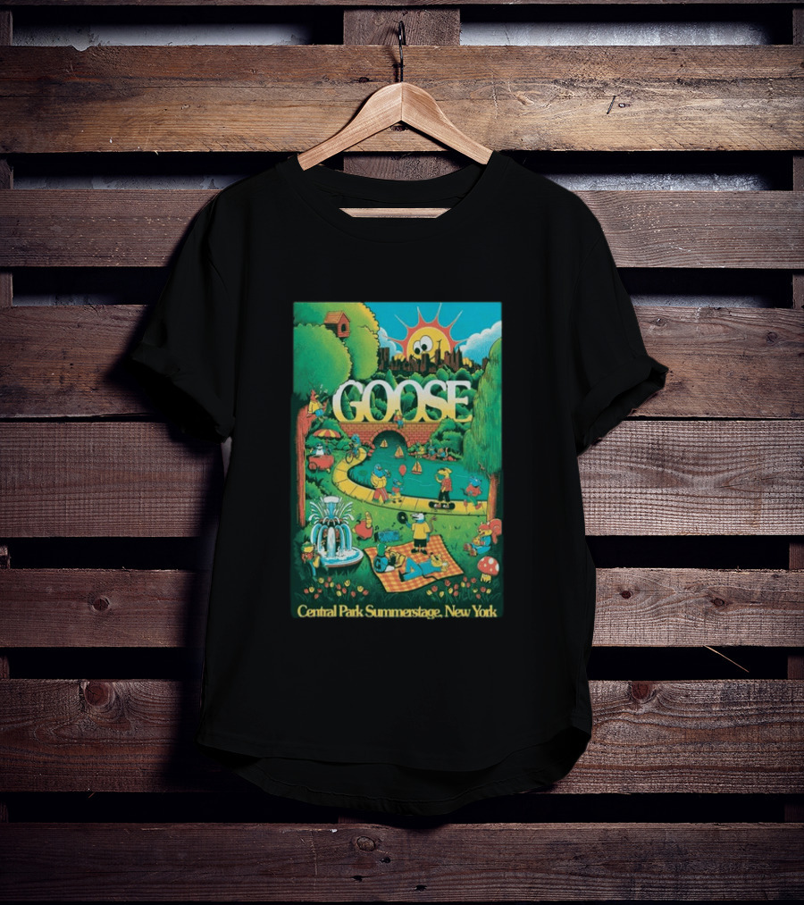 GOOSE Central Park Summerstage New York Jun 21 2026 T-Shirt
