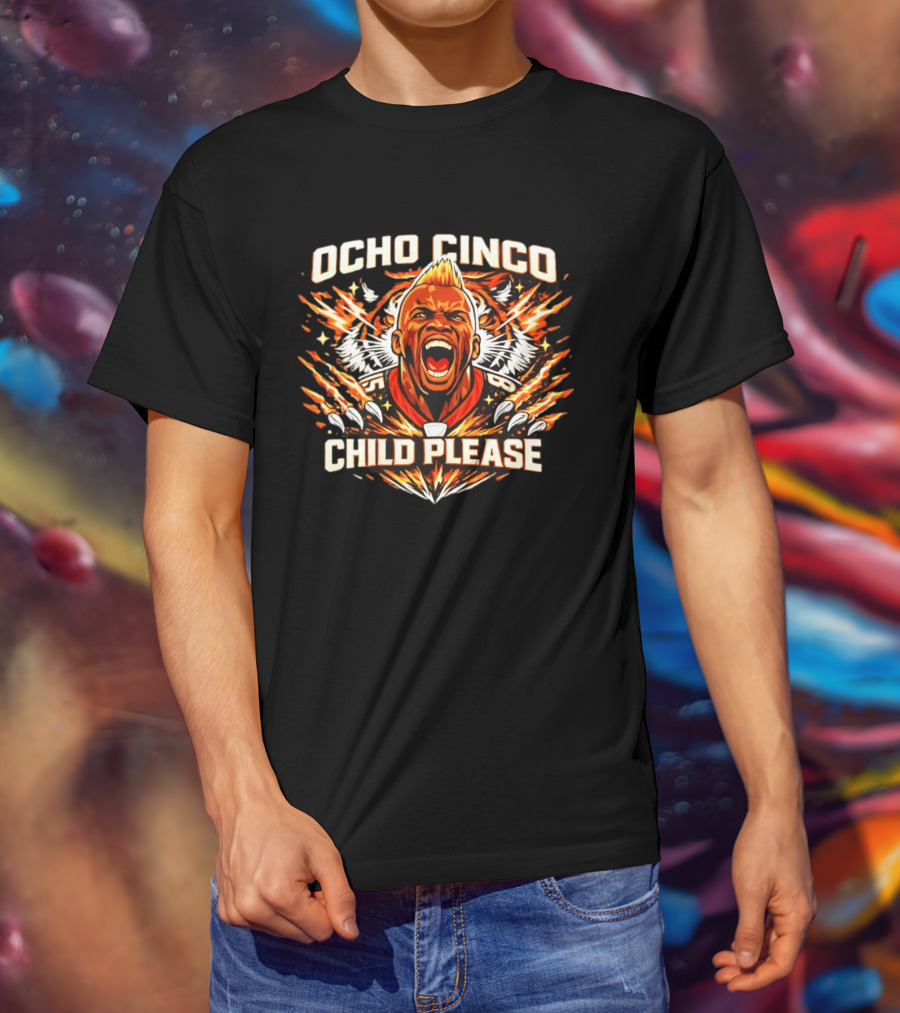 Ocho Cinco Child Please Cincinnati Bengals Tiger Roar T-Shirt