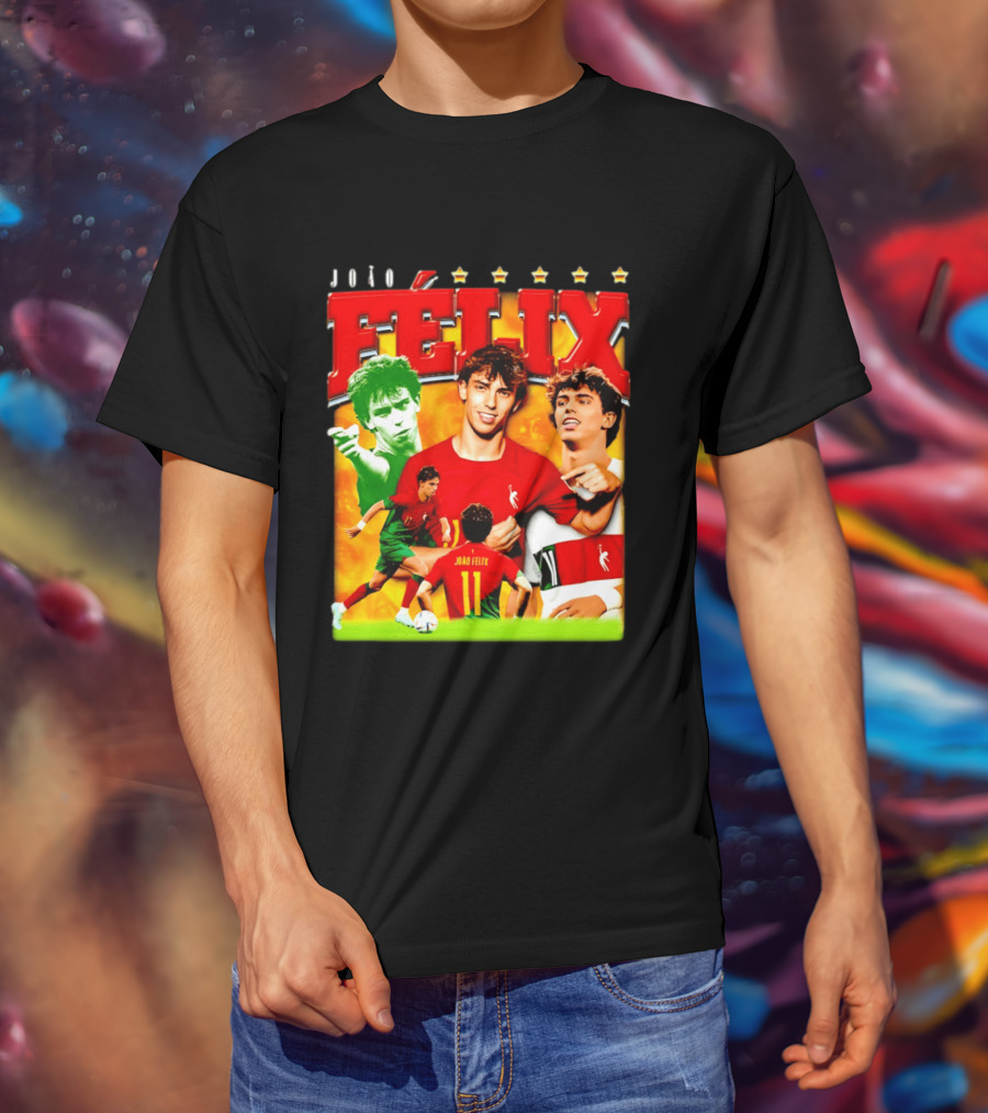 Joao Felix Portugal National Team Football Star T-Shirt