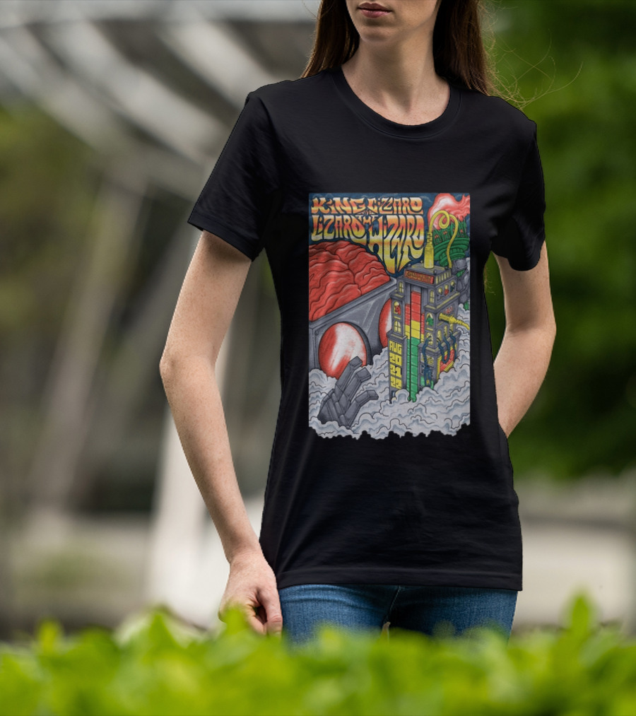 King Gizzard & The Lizard Wizard Forest Hills Stadium Queens NY August 2026 Concert T-Shirt