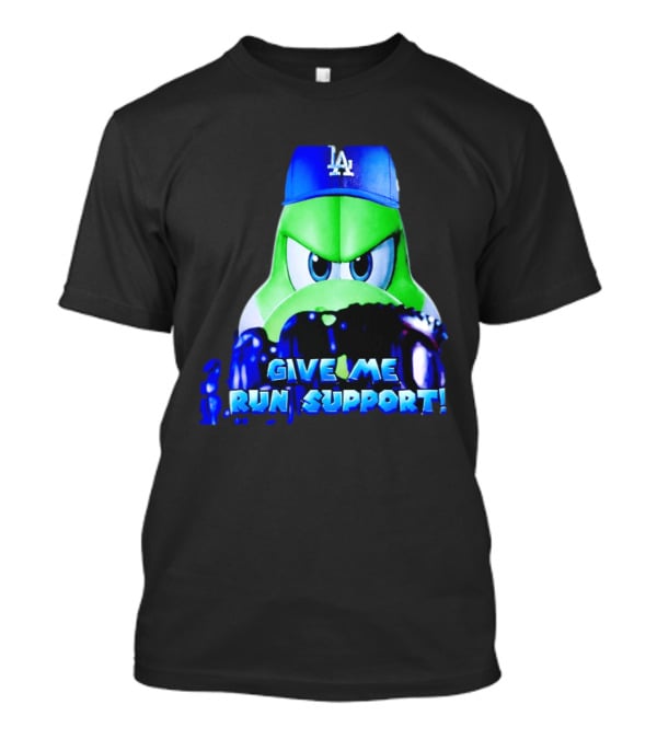 Los Angeles Dodgers Give Me Run Support Yoshi T-Shirt