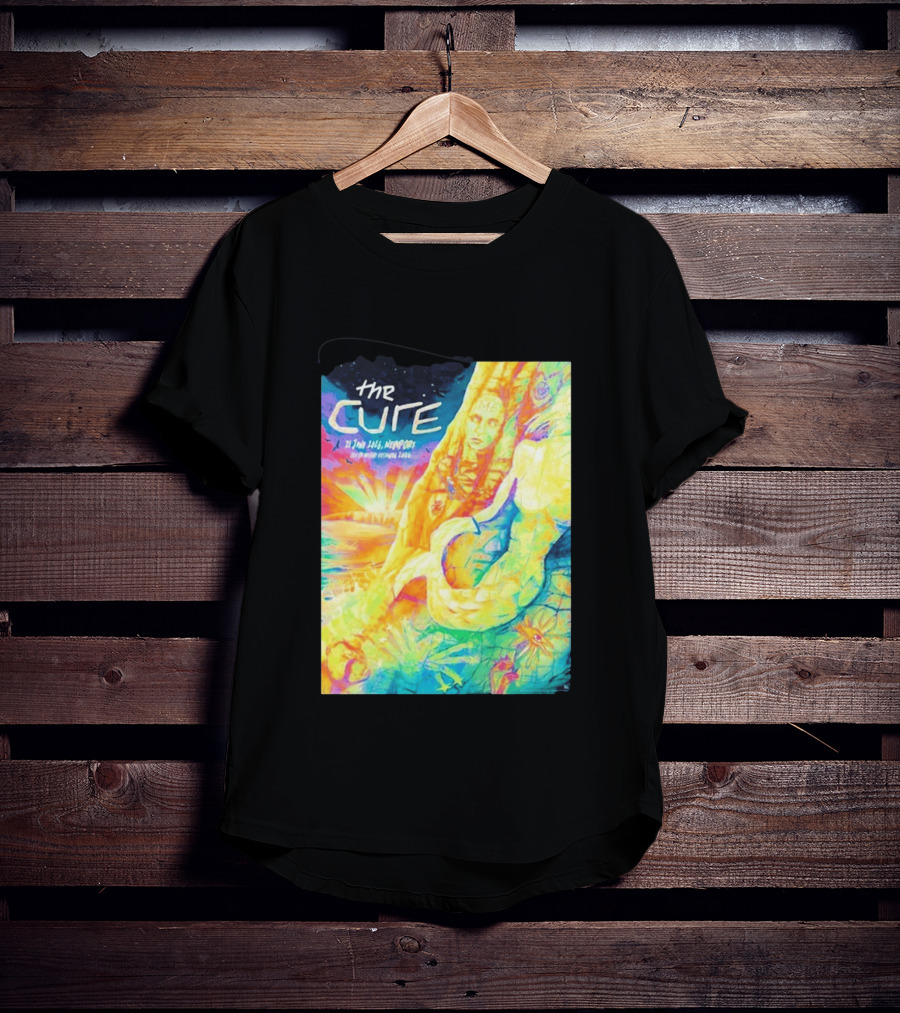 The Cure Isle Of Wight Festival Newport June 21 2026 Psychedelic T-Shirt