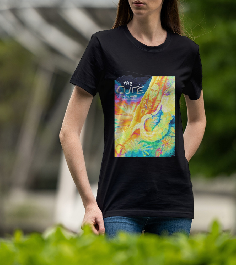 The Cure Isle Of Wight Festival Newport June 21 2026 Psychedelic T-Shirt
