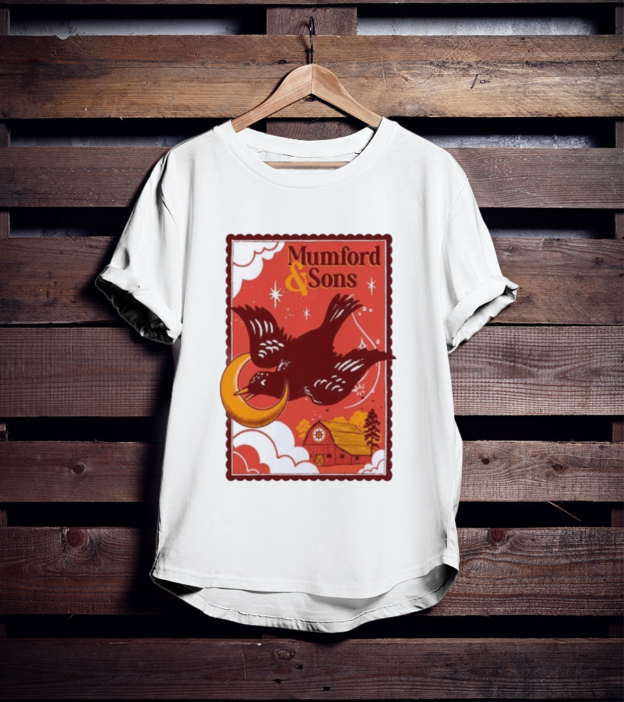 Mumford And Sons Concert June 20 2026 Hershey PA Barn And Bird T-Shirt