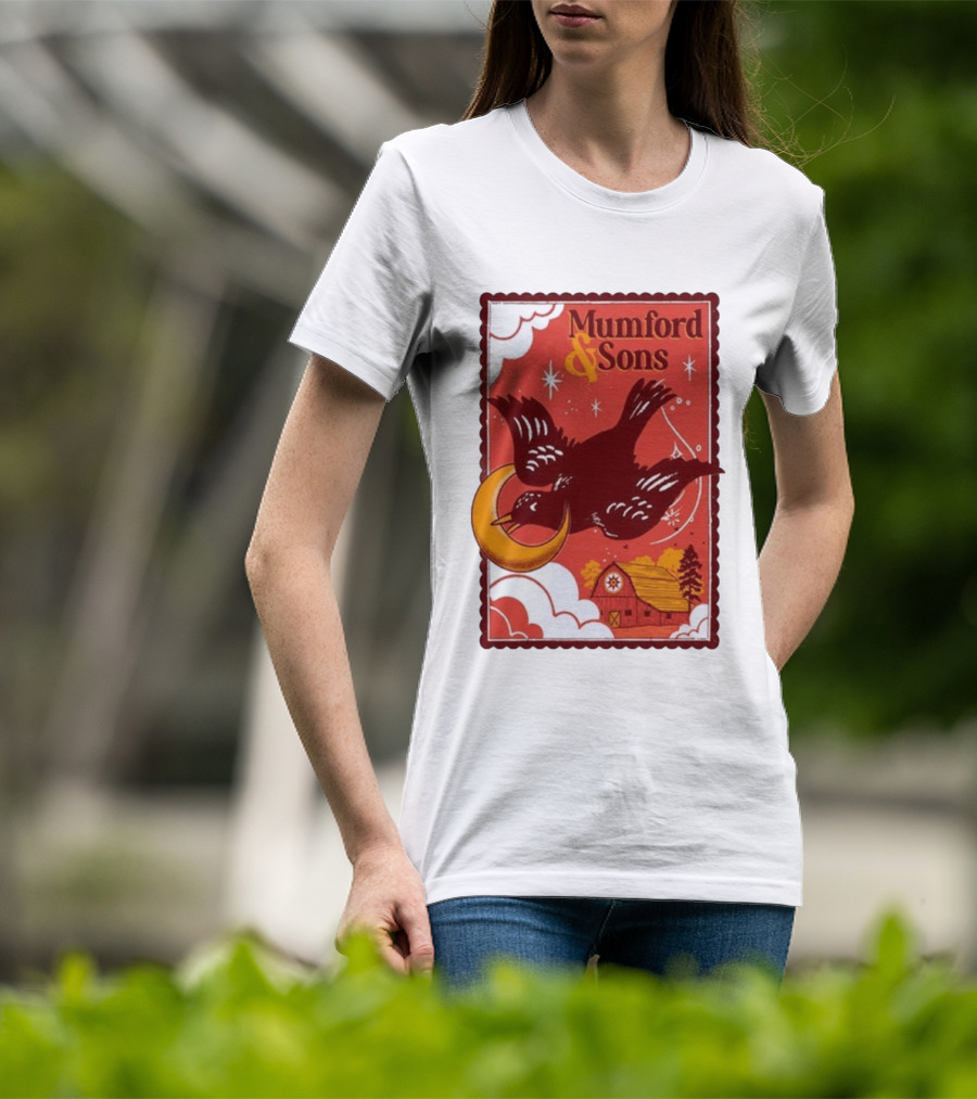 Mumford And Sons Concert June 20 2026 Hershey PA Barn And Bird T-Shirt