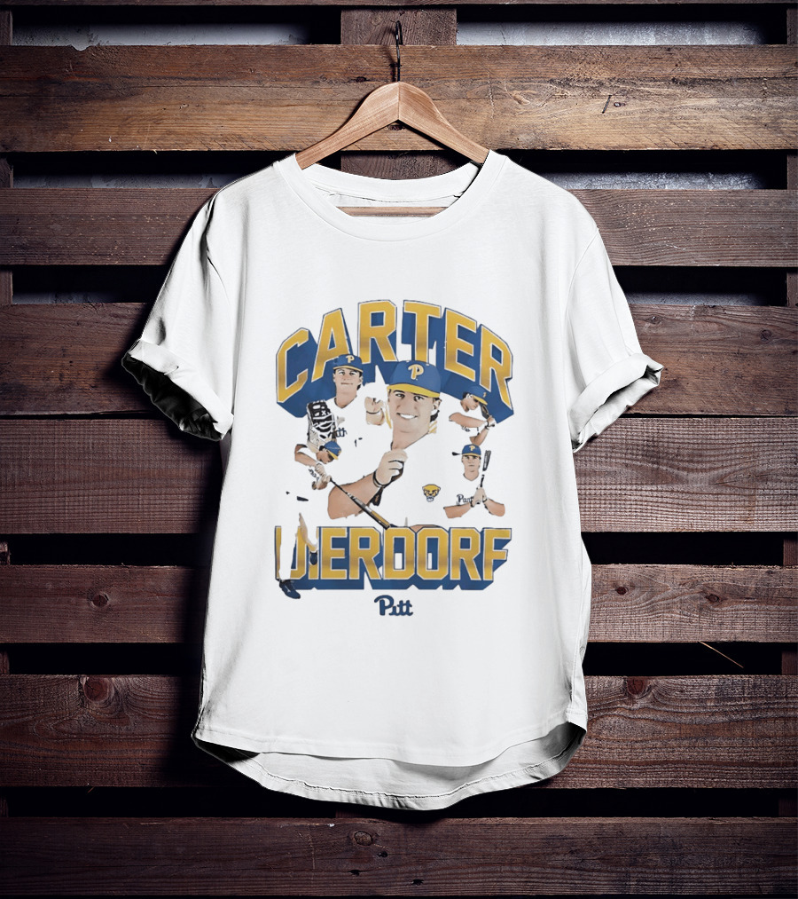 Carter Dierdorff Pitt Baseball Panthers NCAA T-Shirt