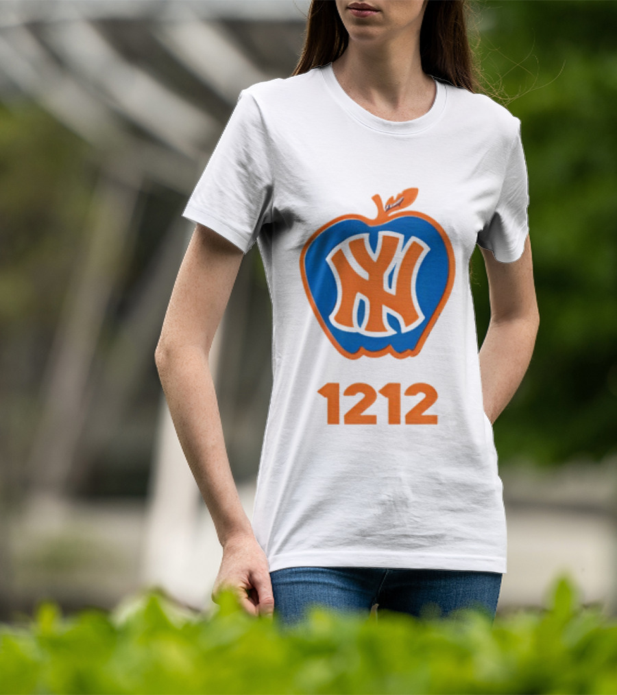 New York City Yankees Apple Baseball MLB 1212 T-Shirt