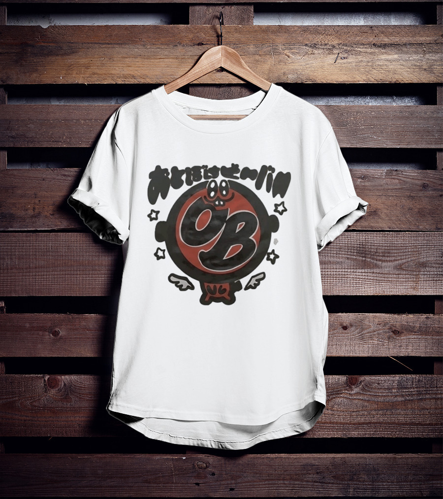 Otoboke Beaver 2026 Tour OB Logo With Cartoon Character And Stars T-Shirt