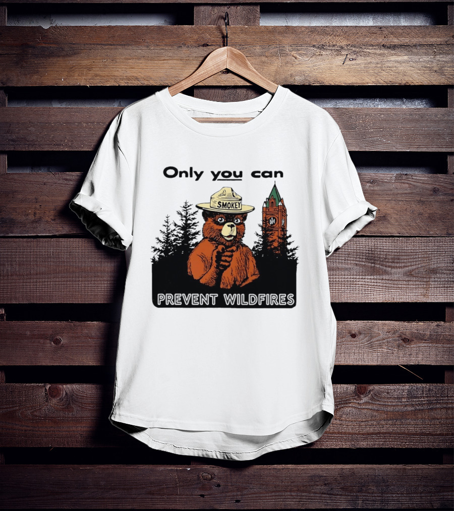 Only You Can Prevent Wildfires Smokey Bear X Montana Collaboration T-Shirt